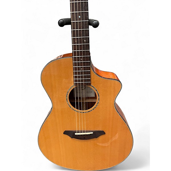 Used Breedlove AC25SM Natural Acoustic Electric Guitar
