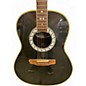 Used Celebrity By Ovation CC67 Black Acoustic Electric Guitar