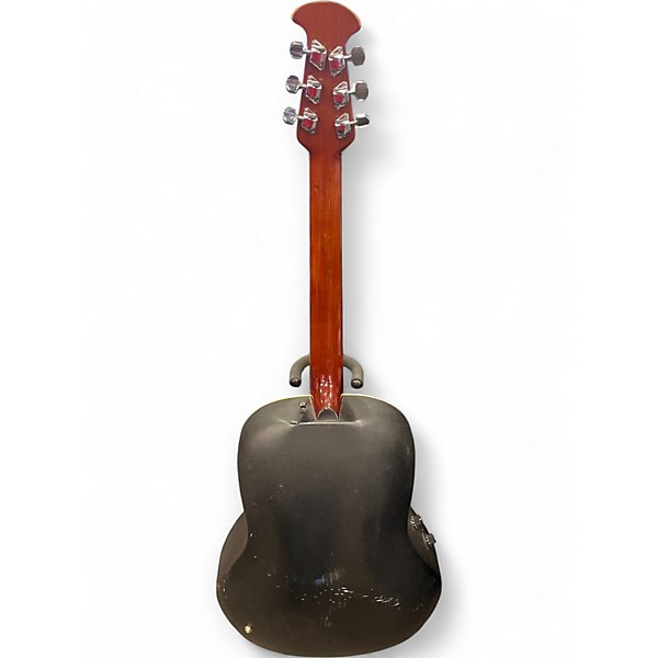 Used Celebrity By Ovation CC67 Black Acoustic Electric Guitar