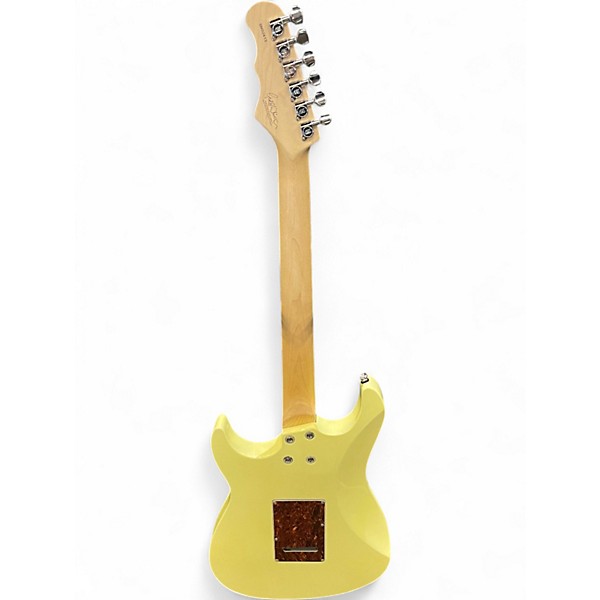 Used Fret-King CORONA GW Vintage Yellow Solid Body Electric Guitar