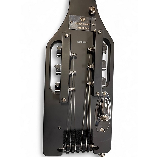 Used Traveler Guitar Ultra Light Black Acoustic Guitar