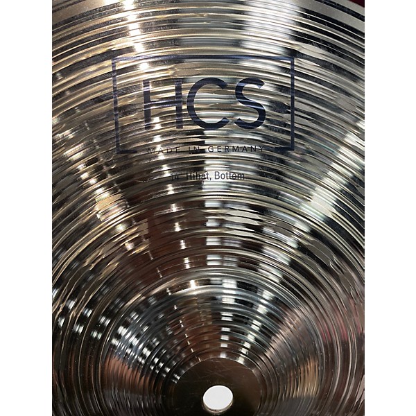 Used MEINL 14in HCS Hi Hat Pair Cymbal