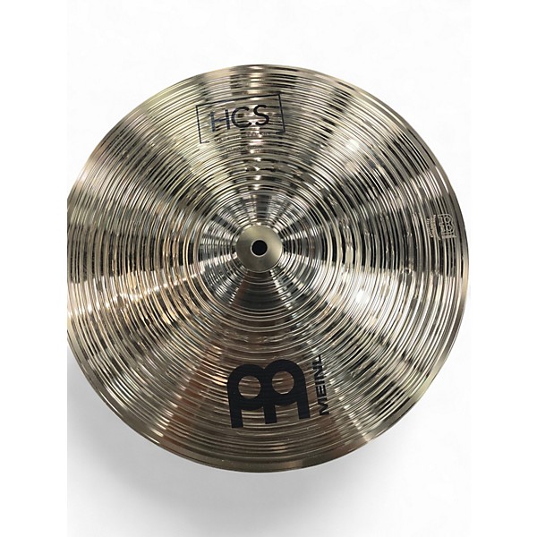 Used MEINL 14in HCS Hi Hat Pair Cymbal