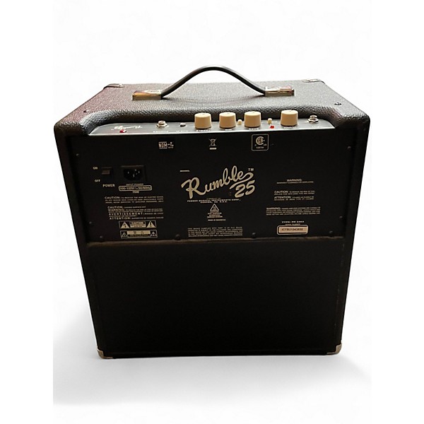 Used Fender Rumble 25 25W 1x8 Bass Combo Amp