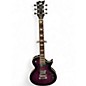 Used ESP LTD EC256FM Purple Solid Body Electric Guitar thumbnail