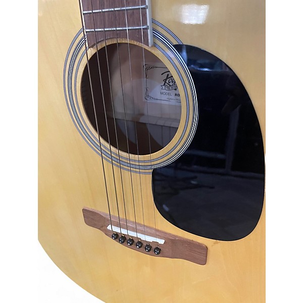 Used Rogue RD80 Natural Acoustic Guitar