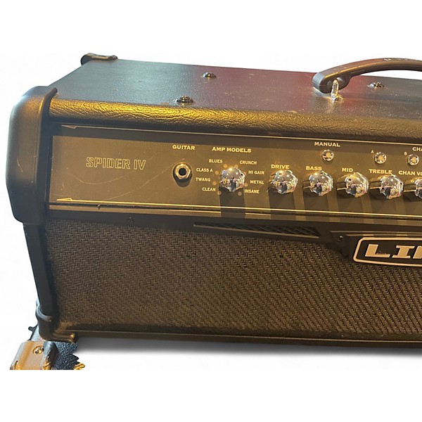 Used Line 6 Spider IV HD150 Solid State Guitar Amp Head