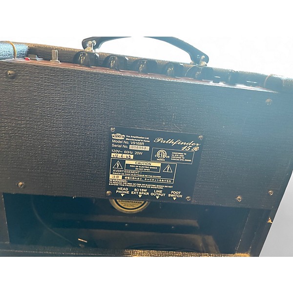 Used VOX V9168R Pathfinder 15R 15W 1X8 Guitar Combo Amp