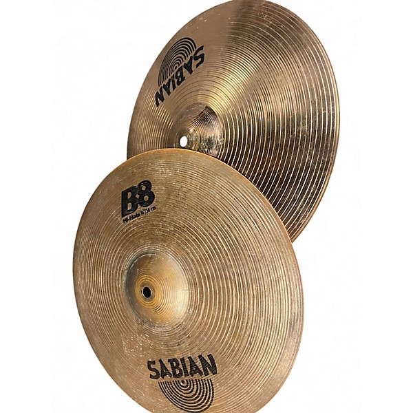 Used SABIAN 14in B8 Hi Hat Pair Cymbal