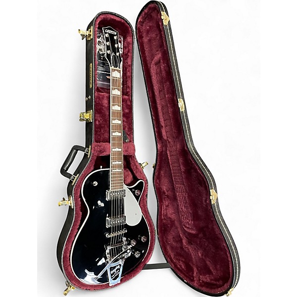 Used 2021 Gretsch Guitars G6128T-PE JET DS BLACK Solid Body Electric Guitar