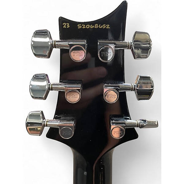 Used 2023 PRS S2 Standard 24 Black Solid Body Electric Guitar