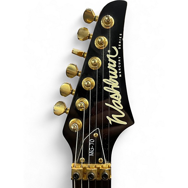 Used Washburn MG-70 Sunburst Solid Body Electric Guitar