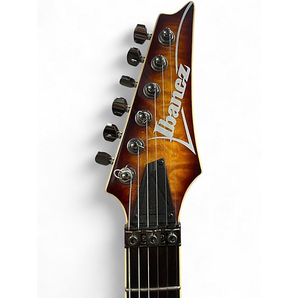 Used Ibanez S670QM Sunburst Solid Body Electric Guitar