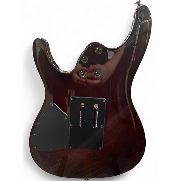 Used Ibanez S670QM Sunburst Solid Body Electric Guitar