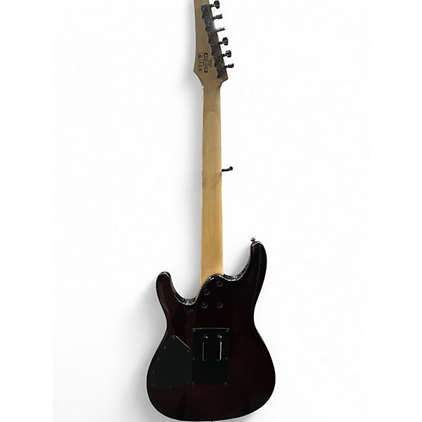 Used Ibanez S670QM Sunburst Solid Body Electric Guitar