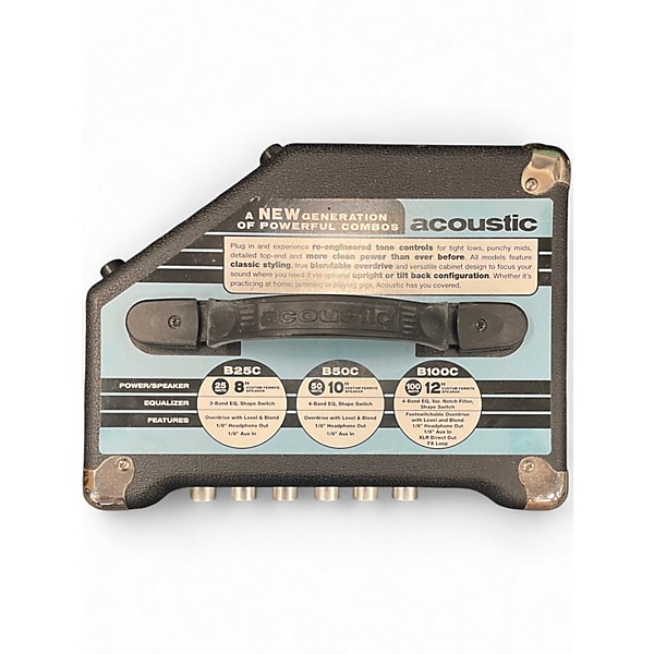 Used Acoustic B25C Bass Combo Amp