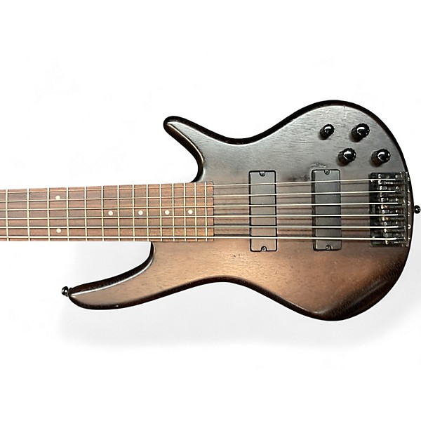 Used Ibanez gsr206b Walnut Electric Bass Guitar