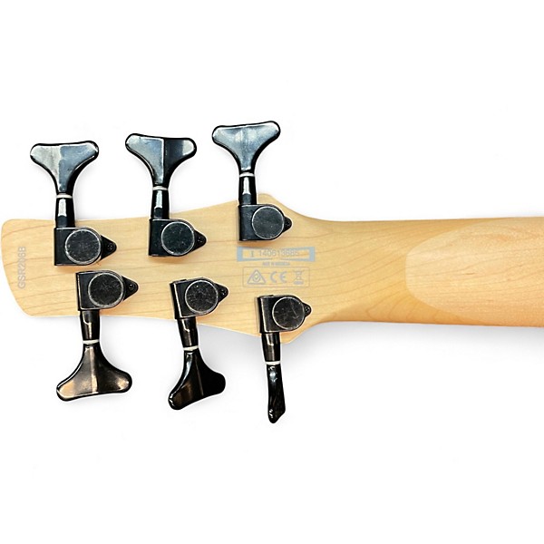 Used Ibanez gsr206b Walnut Electric Bass Guitar