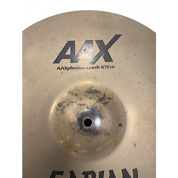 Used SABIAN 16in AAX Xplosion Crash Cymbal