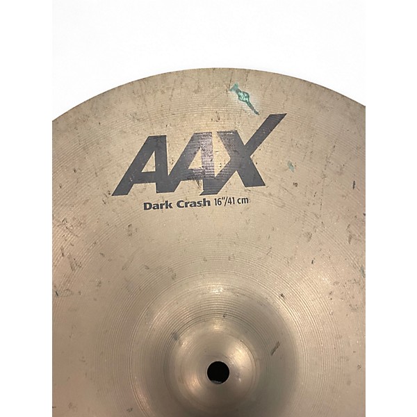 Used SABIAN 16in AAX DARK CRASH Cymbal