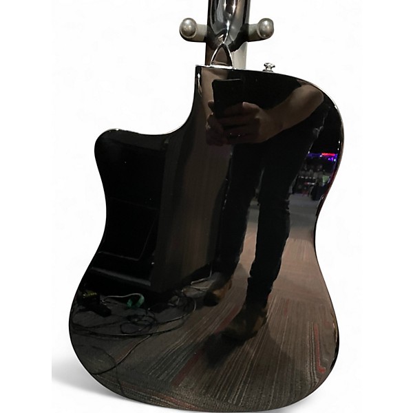 Used Fender cd60SCE BLACK Acoustic Electric Guitar