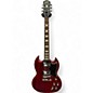 Used Epiphone SG Standard Candy Apple Red Solid Body Electric Guitar thumbnail