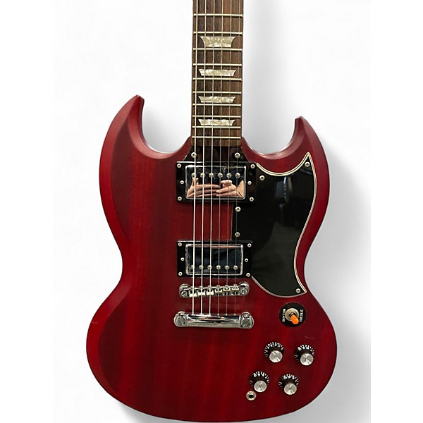 Used Epiphone SG Standard Candy Apple Red Solid Body Electric Guitar