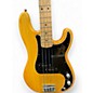 Used 2012 Fender American Standard Precision HAND RUBBEDBass Natural Electric Bass Guitar