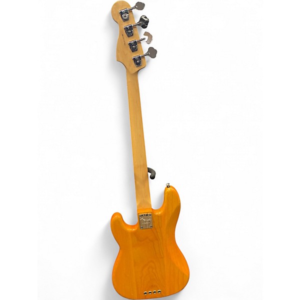 Used 2012 Fender American Standard Precision HAND RUBBEDBass Natural Electric Bass Guitar