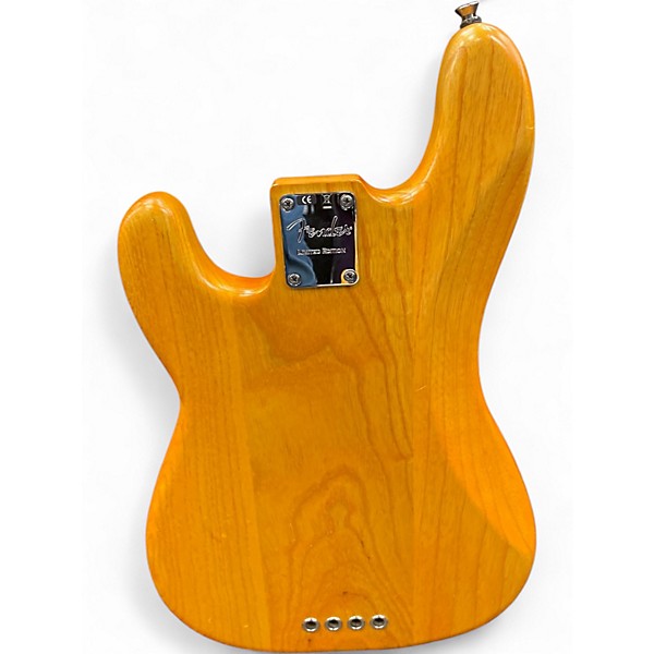 Used 2012 Fender American Standard Precision HAND RUBBEDBass Natural Electric Bass Guitar