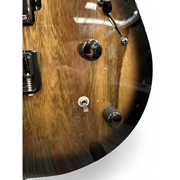 Used Kiesel Aries 6  Blackburst Solid Body Electric Guitar