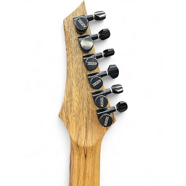 Used Kiesel Aries 6  Blackburst Solid Body Electric Guitar
