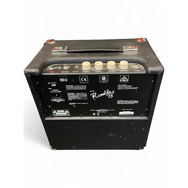 Used Fender Rumble 15 15W 1X8 Bass Combo Amp