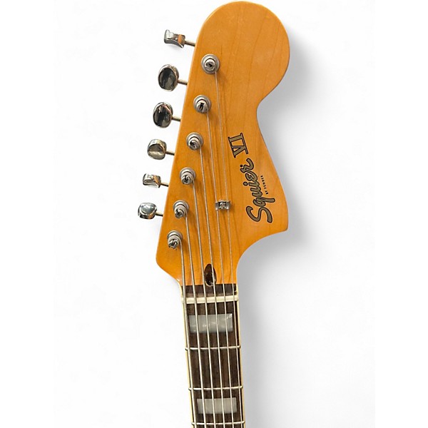 Used Squier Classic Vibe Bass VI 3 Tone Sunburst Electric Bass Guitar