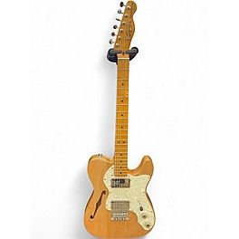 Used Squier Classic Vibe Telecaster Thinline Natural Hollow Body Electric Guitar