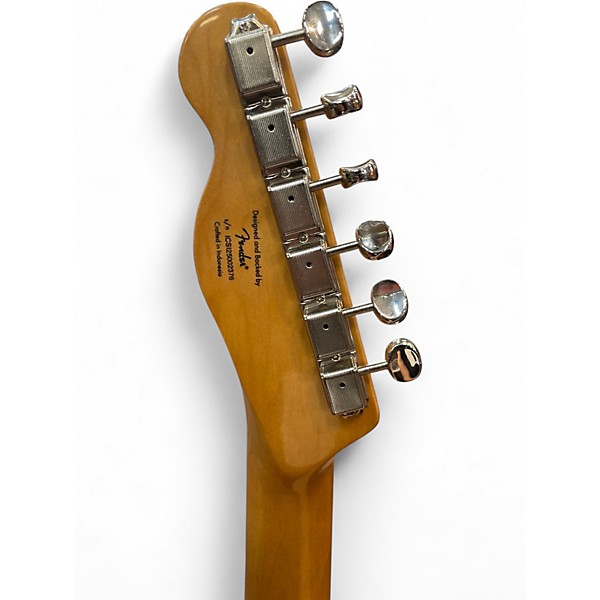 Used Squier Classic Vibe Telecaster Thinline Natural Hollow Body Electric Guitar