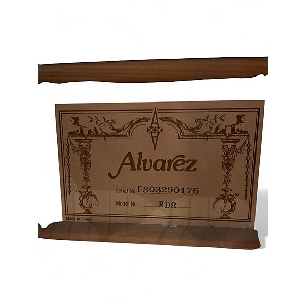 Used Alvarez rd8 Natural Acoustic Guitar