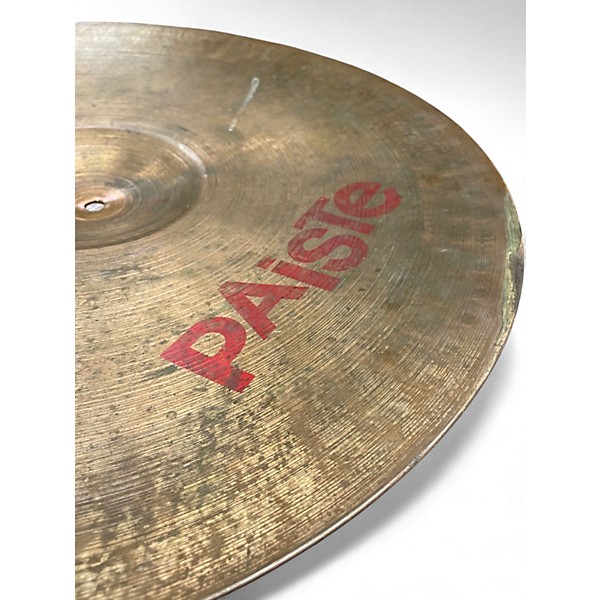 Used Paiste 22in 2002 Power Ride Cymbal