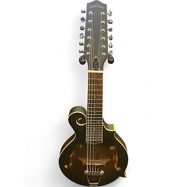Used Gold Tone F-12 12-String F-Style Tobacco Sunburst Mandolin
