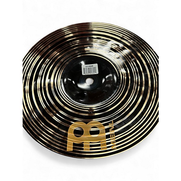 Used MEINL 10in classics dark splash Cymbal