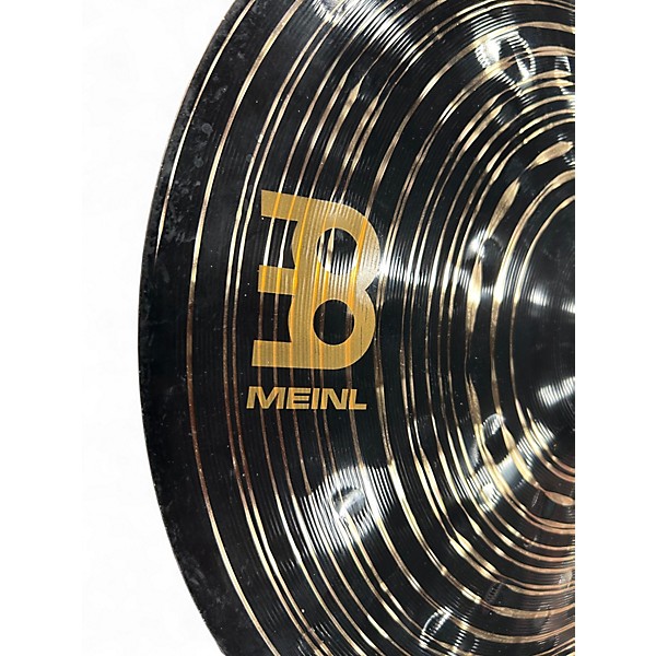 Used MEINL 16in custom dark crash Cymbal