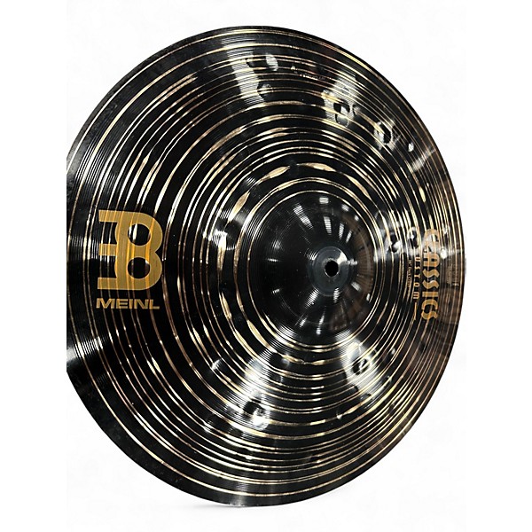 Used MEINL 16in custom dark crash Cymbal