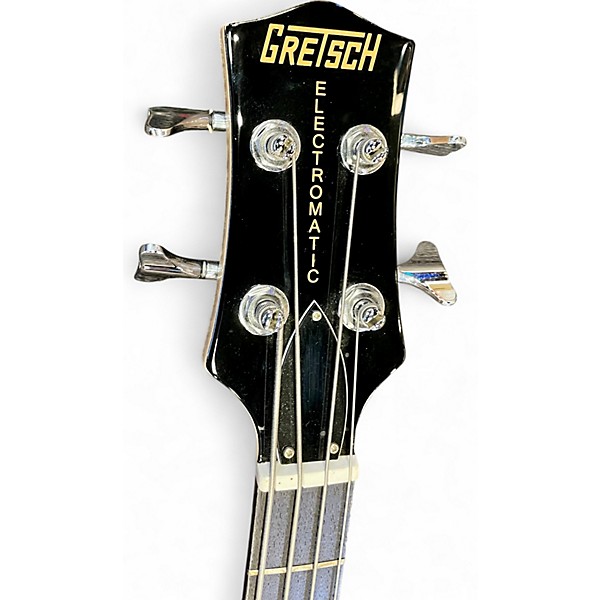 Used Gretsch Guitars Streamliner Jet Club Short-Scale Trans Red Electric Bass Guitar