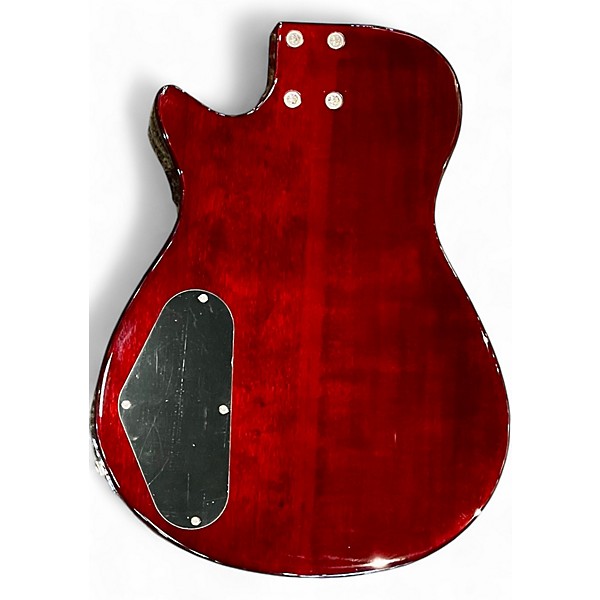 Used Gretsch Guitars Streamliner Jet Club Short-Scale Trans Red Electric Bass Guitar