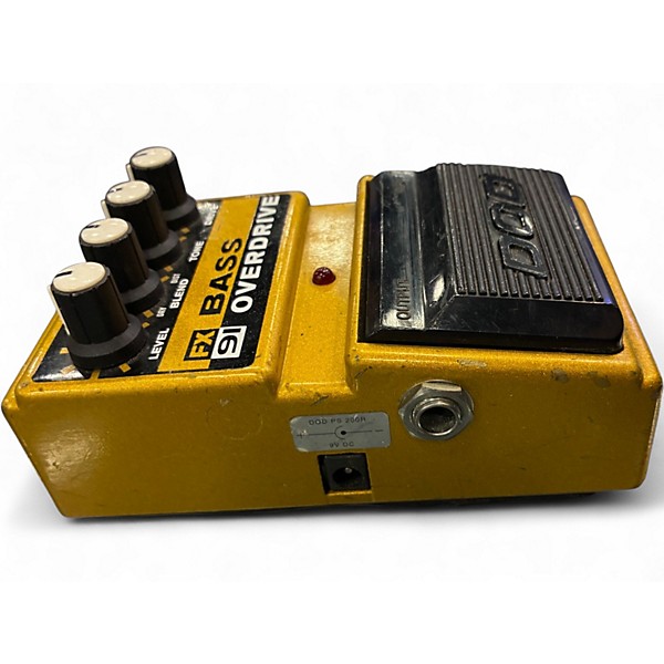 Used DOD FX91 Bass Overdrive Effect Pedal