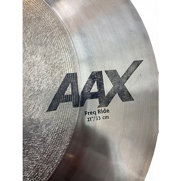 Used SABIAN 21in AAX Frequency Ride Cymbal