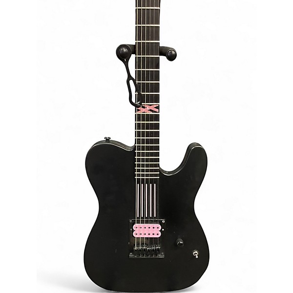 Used Schecter MACHINE GUN KELLY PT Black Solid Body Electric Guitar