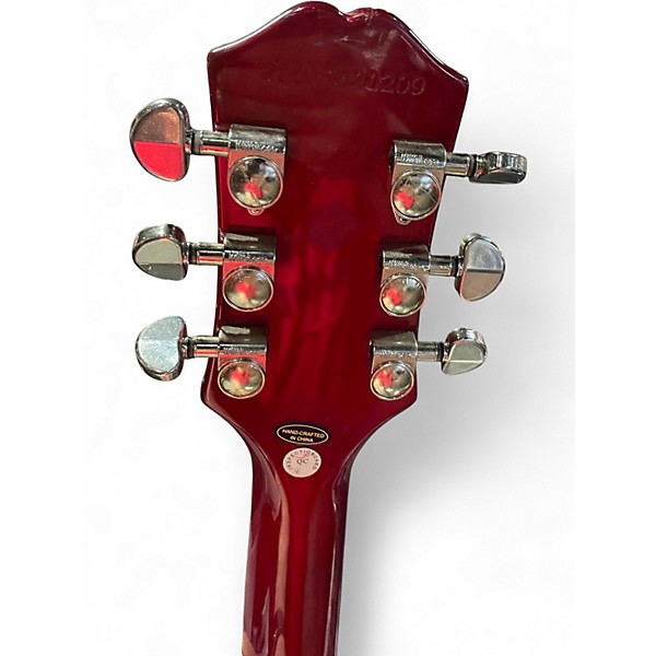 Used Epiphone Les Paul Standard Iced Tea Solid Body Electric Guitar