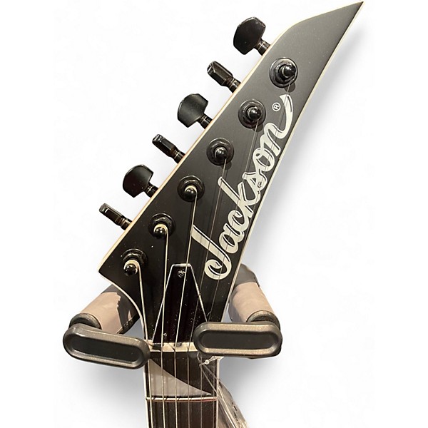 Used Jackson JS22 Dinky Black Solid Body Electric Guitar