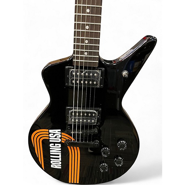 Used Dean CADILLAC X Black Solid Body Electric Guitar